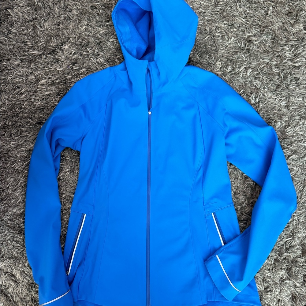Mist over windbreaker blazer